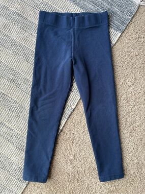 Boden Girls Navy Stretch Leggings